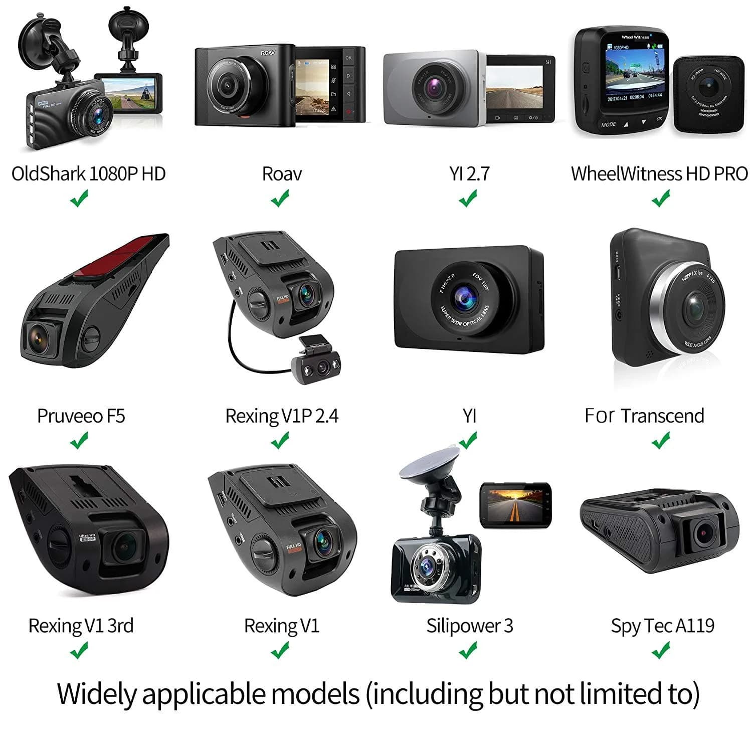 iSaddle Dash Cam Suction Mount with Various Joints | Universal Fit for 99% On-Dash Cameras - view 7