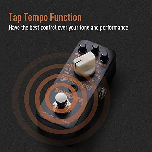 SONICAKE 5th Dimension Modulation Guitar Pedal 11 Modes | Multi-Effects Processor with Tap Tempo thumbnail 4