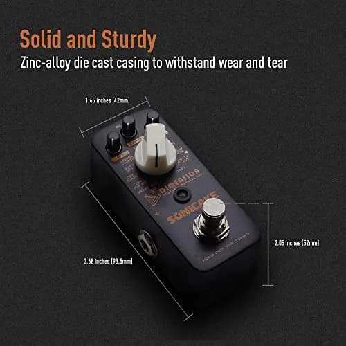 SONICAKE 5th Dimension Modulation Guitar Pedal 11 Modes | Multi-Effects Processor with Tap Tempo thumbnail 5