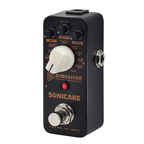 SONICAKE 5th Dimension Modulation Guitar Pedal 11 Modes | Multi-Effects Processor with Tap Tempo thumbnail 1