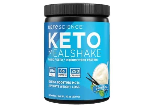 Keto Science Ketogenic Meal Shake Vanilla 20.83oz | Supports Weight Loss & Keto Goals thumbnail 1