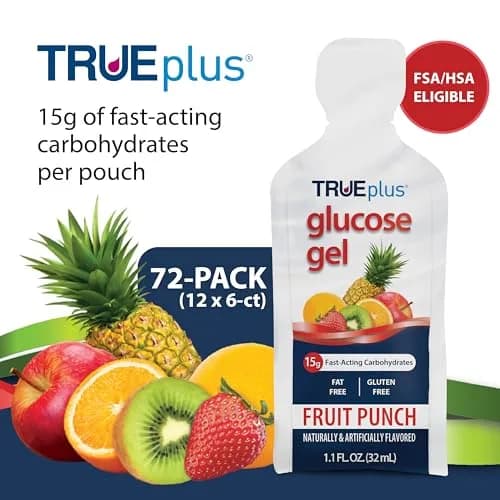 TRUEplus Glucose Gel Pouch 15g | Fast-Acting Carbohydrates for Energy Support thumbnail 2