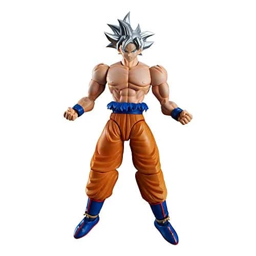Bandai Figure-Rise Standard Son Goku Ultra Instinct | Dragon Ball Super Action Figure, White thumbnail 1