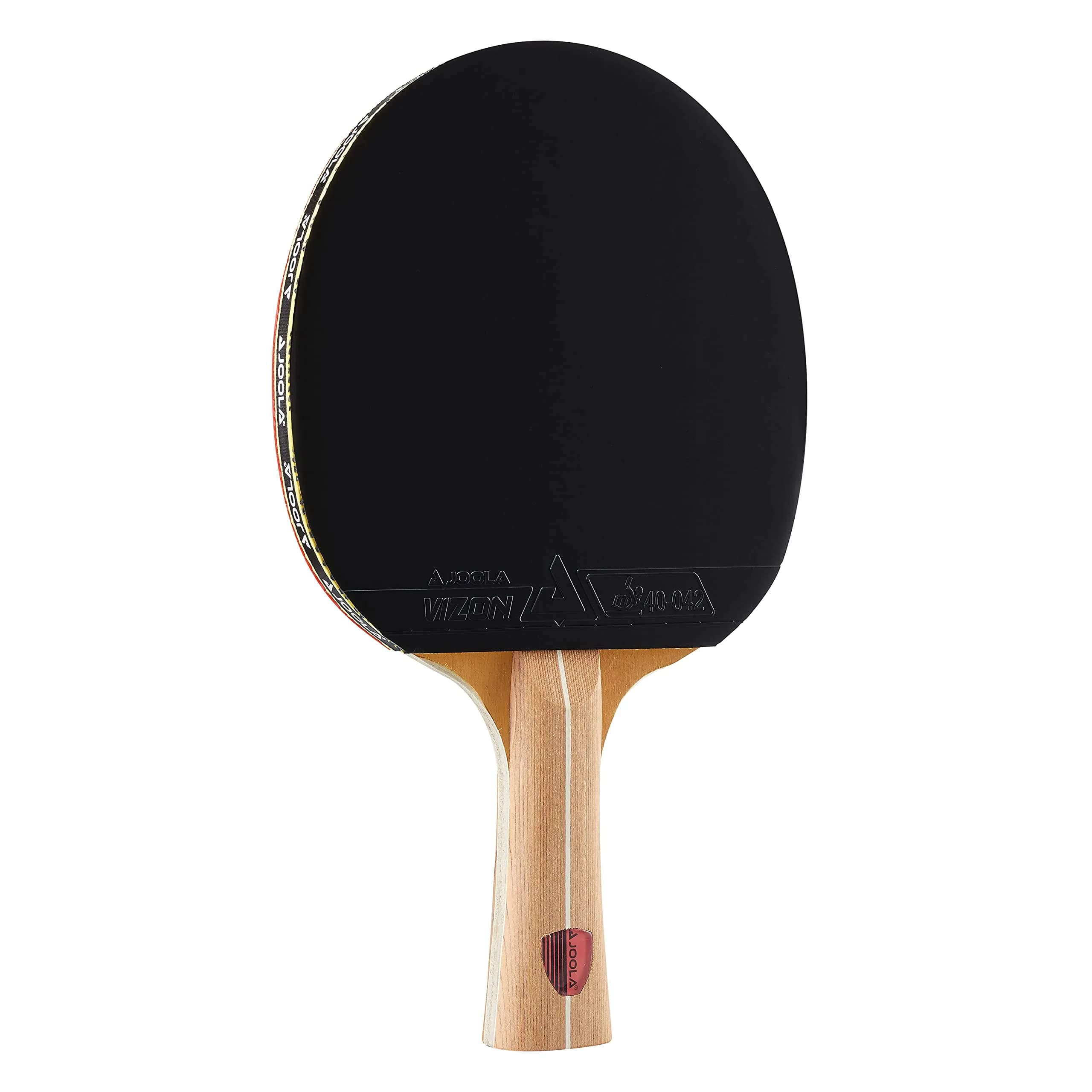 JOOLA Omega Control Table Tennis Racket | 5-Ply Wood Blade, Vizon Rubber, Flared Handle, 185g - main product image
