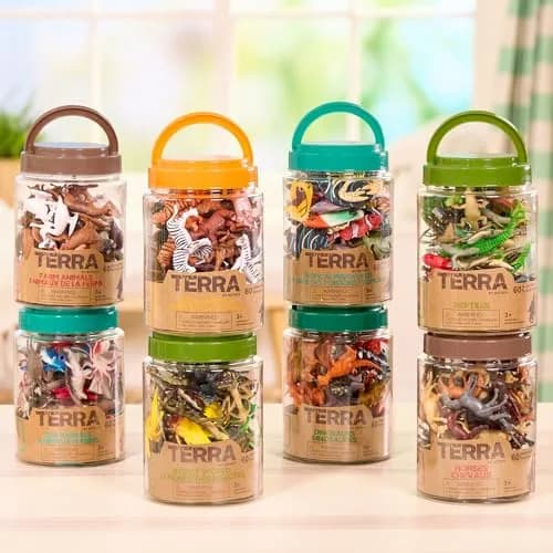 Terra by Battat Insect World Bug Toys, 60 Mini Figures in Tube, Insects (60-Piece Set) thumbnail 5