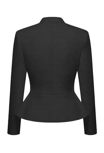 Hybrid & Company Women Super Comfy Ponte Office Blazer JK1135X 2X | Versatile Casual Office Blazer for Women thumbnail 5