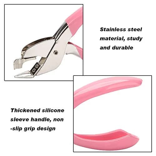 ASPERFFORT Pink Heavy Hand Staple Remover Tool | Stainless Steel Forging thumbnail 3