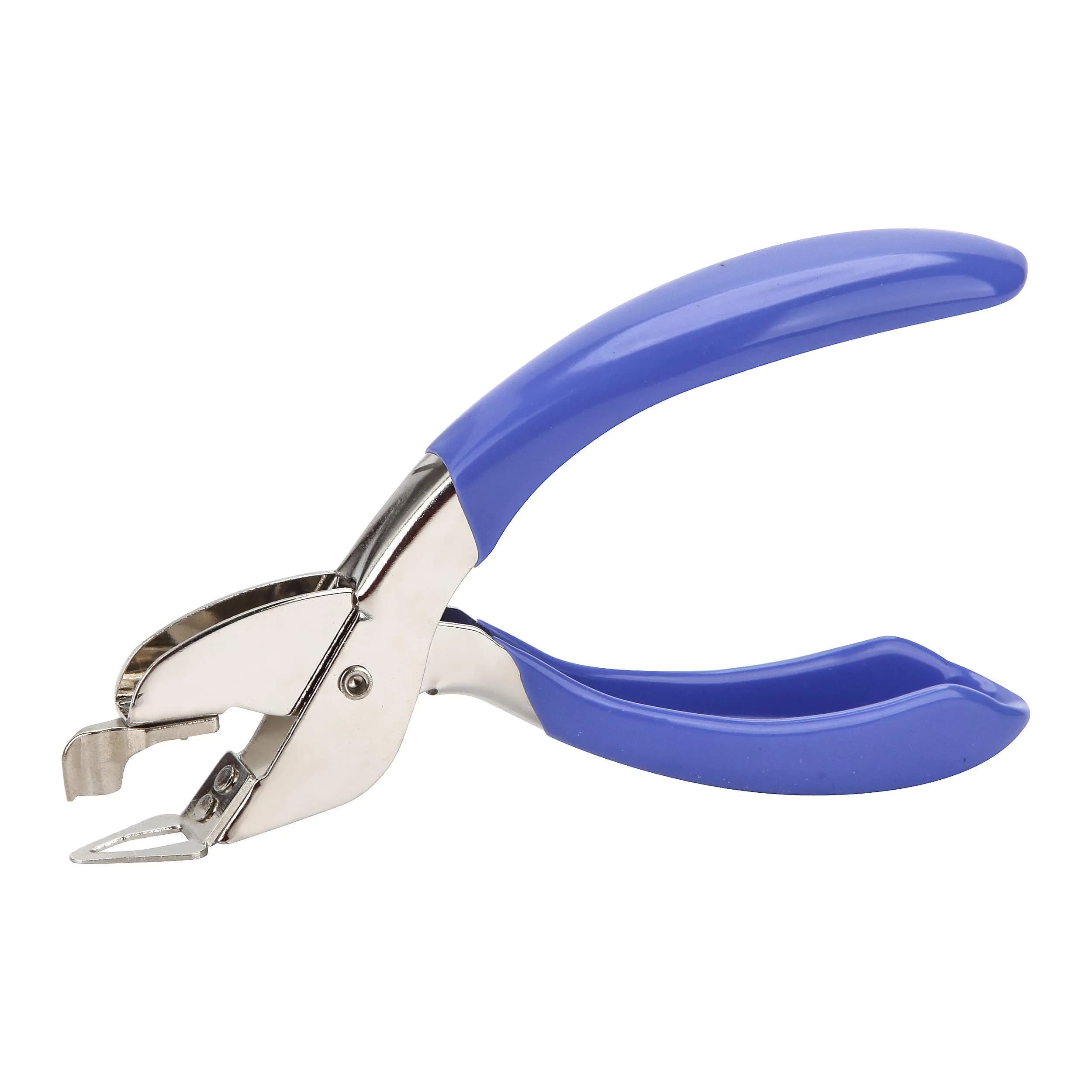 ASPERFFORT Pink Heavy Hand Staple Remover Tool | Stainless Steel Forging — Blue