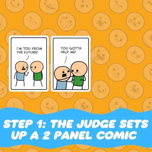 Joking Hazard Party Game by Cyanide & Happiness — 361 Funny & Inappropriate Comic Cards | Ages 17+ thumbnail 6