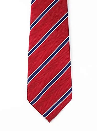 Elfeves Men's Modern Striped Patterned Formal Ties One Size | Microfiber, Trendy & Durable (70-120 chars) thumbnail 4