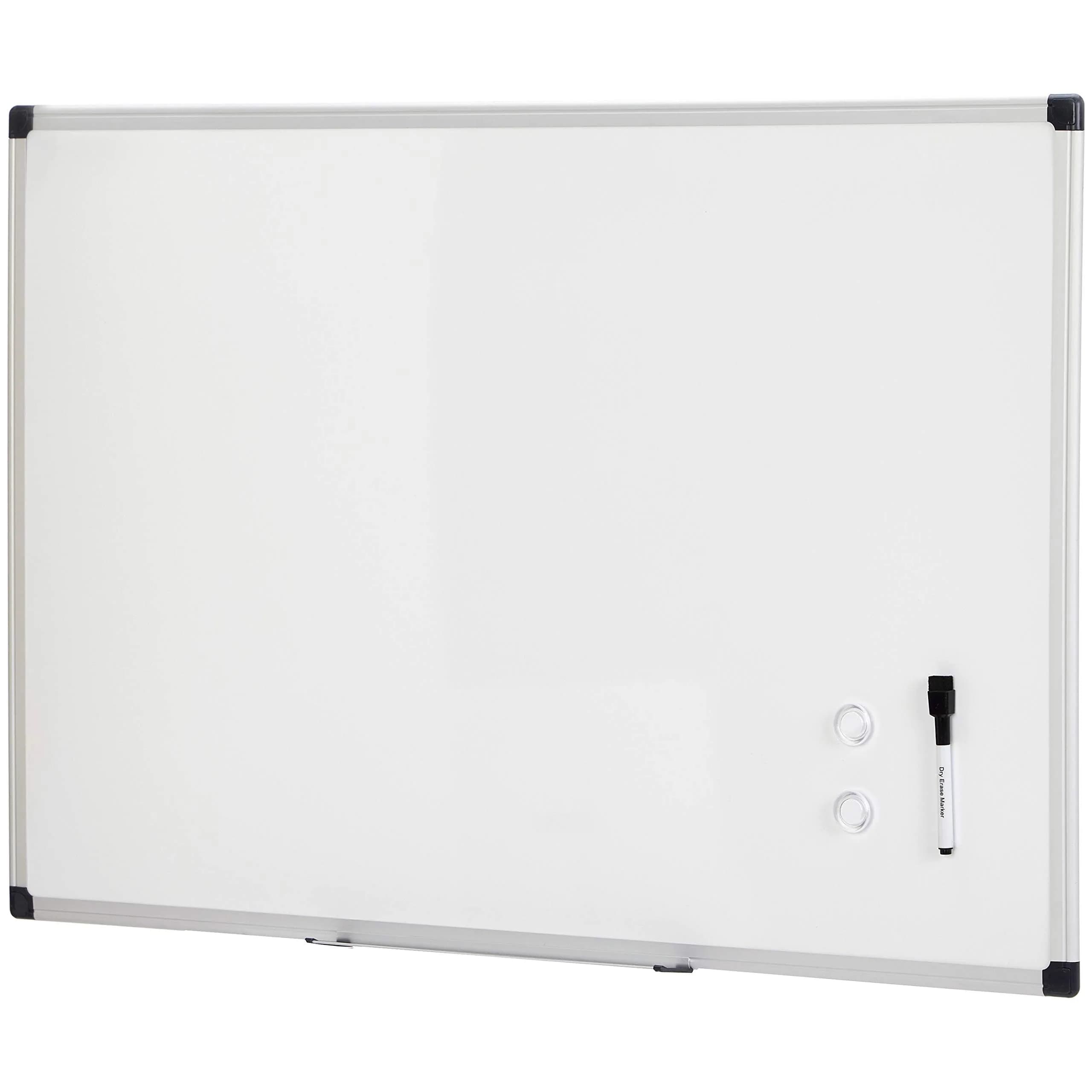 Amazon Basics Magnetic Dry Erase Whiteboard 36"W x 24"H with Aluminum Frame - main product image