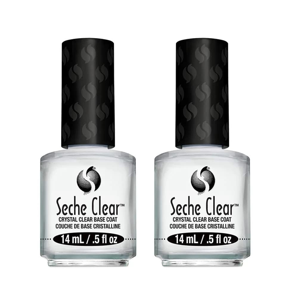Seche Vite Dry Fast Top Coat for Nail Polish & Manicure 28ml (0.952 Fl Oz) | Quick Dry Formula for Glossy Finish — Clear Base Coat / 0.5 Fl Oz
