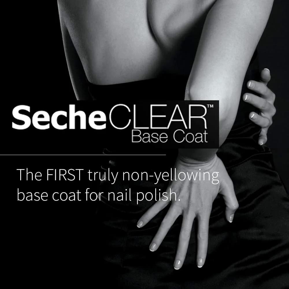 Seche Clear Base Coat Nail Polish 28ml (0.5 Fl Oz) | Professional Salon Finish - view 5