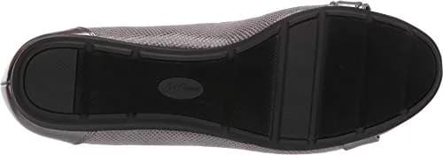 Anne Klein Womens Able Slip-On Flats - Comfortable Classic Dress Shoes for Office, Work & Formal Events, Grey Multi, 8.5 Wide thumbnail 5