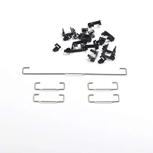 YMDK Costar Style Plate-Mounted Stabilizers for MX Mechanical Keyboard | Raised Wire, Better Tactile Feel thumbnail 1