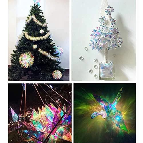 HOHOFILM 17.7"x78.7" Colorful Glass Window Film Decorative Tint with Anti-Shatter, UV Block, Heat Control thumbnail 7