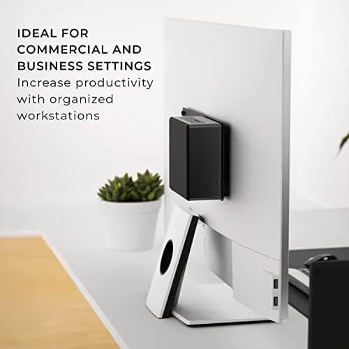 HumanCentric Mounting Bracket for Intel NUC mini pc VESA Monitor Arm 75x75 | Supports 75x75 & 100x100 Patterns thumbnail 5