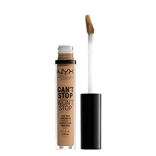 NYX PROFESSIONAL MAKEUP Can't Stop Won't Stop Contour Concealer 0.11 Fl Oz | 24h Matte Full Coverage thumbnail 1