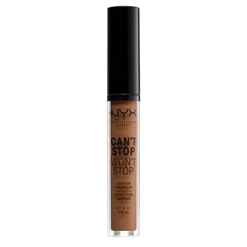 NYX PROFESSIONAL MAKEUP Can't Stop Won't Stop Contour Concealer 0.11 Fl Oz | 24h Matte Finish for All Skin Tones thumbnail 4