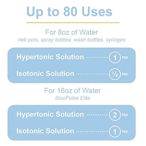 Health Solutions SinuAir Sinus Rinse Salt Solution 200g | Saline Powder for Nasal Irrigation & Sinuses thumbnail 6