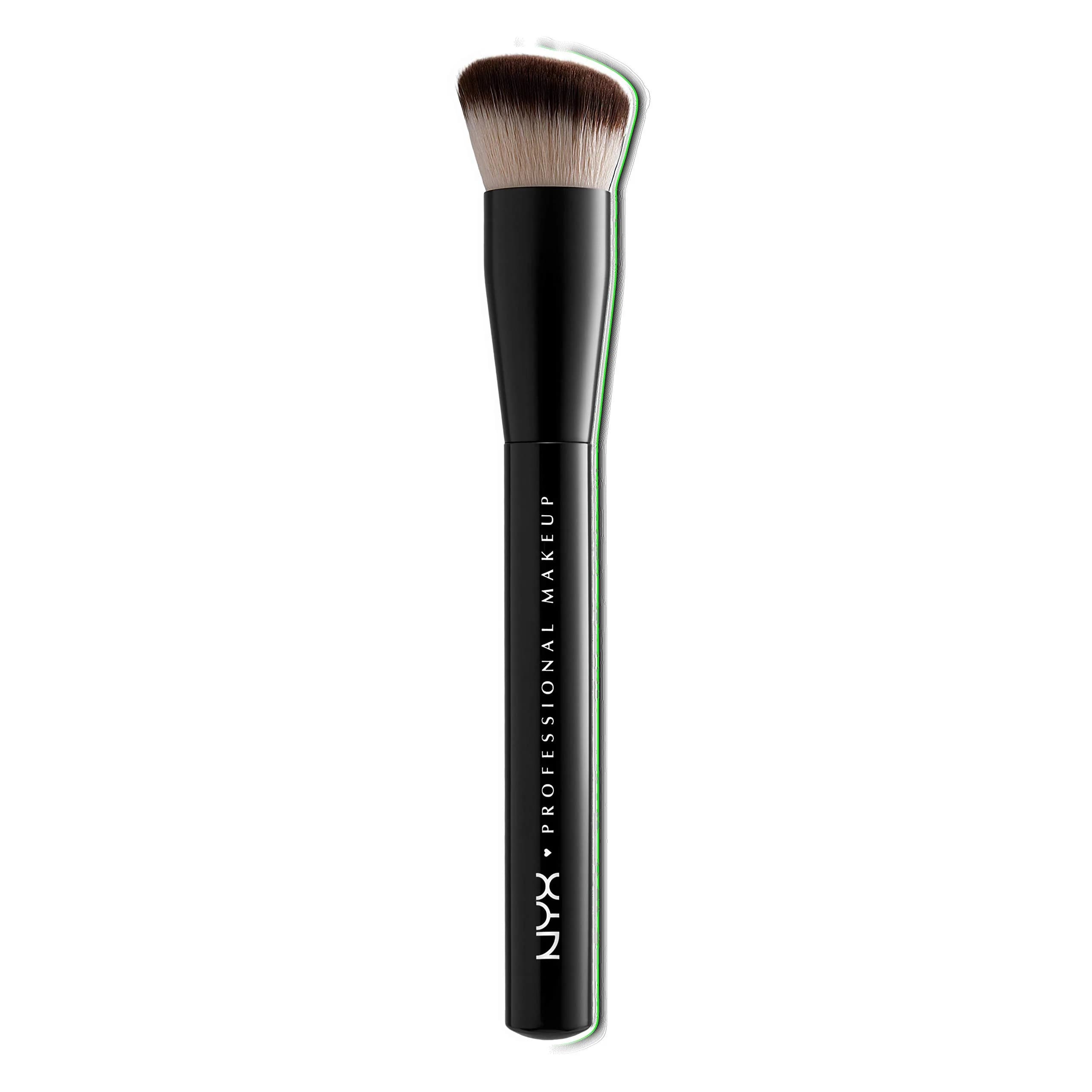NYX PROFESSIONAL MAKEUP Can't Stop Won't Stop Foundation True Beige 30ml (1 Fl Oz) | Full Coverage Matte Finish — Foundation Brush
