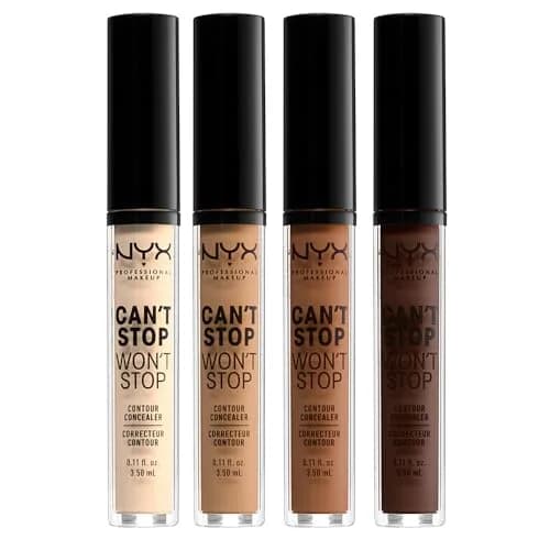 NYX PROFESSIONAL MAKEUP Can't Stop Won't Stop Contour Concealer 0.11 Fl Oz | 24h Matte Finish for All Skin Tones thumbnail 2