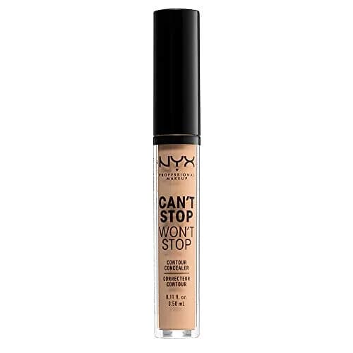 NYX PROFESSIONAL MAKEUP Can't Stop Won't Stop Contour Concealer Natural 3.2ml (0.11 Fl Oz) | 24h Matte Full Coverage thumbnail 5