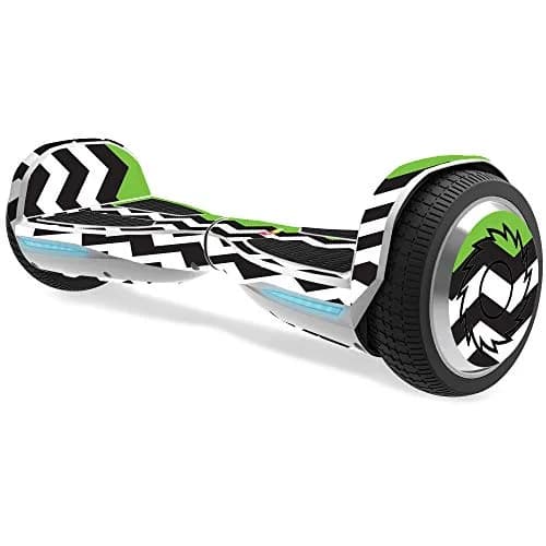 MightySkins Lime Chevron Skin for Razor Hovertrax 1.5 Hover Board | Protective Vinyl Decal Wrap Cover | Easy to Apply & Remove thumbnail 1