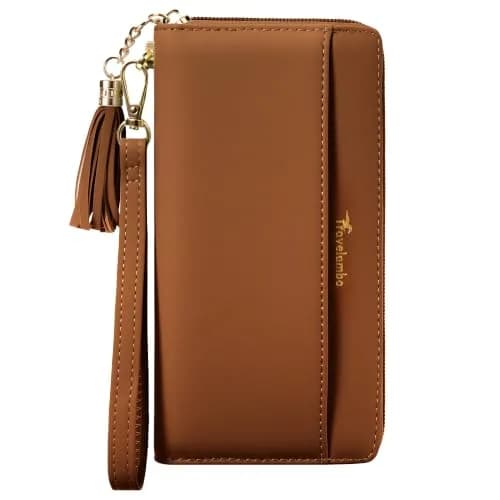 Travelambo Wristlet Wallet Women RFID Bifold Large Capacity Clutch Purse | RFID Protected & Stylish thumbnail 1
