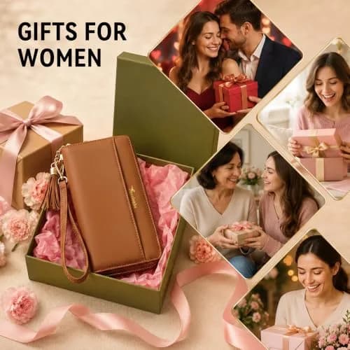Travelambo Wristlet Wallet Women RFID Bifold Large Capacity Clutch Purse | RFID Protected & Stylish thumbnail 7