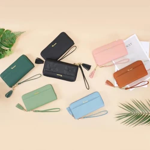 Travelambo Wristlet Wallet Women RFID Bifold Large Capacity Clutch Purse | RFID Protected & Stylish thumbnail 9