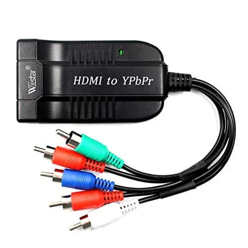 Wiistar HDMI to Component YPbPr Converter HDMI to Male 5RCA Component | Supports 480p to 1080p, Easy Setup thumbnail 1