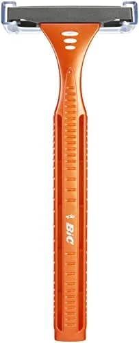BIC 3 Sensitive Disposable Razors for Men | Fixed Head Triple Blade, 16 Count, Orange Handle thumbnail 5