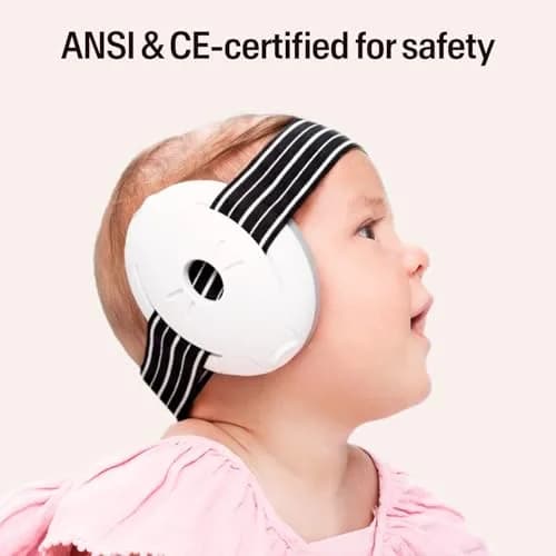 Alpine Muffy Baby Ear Protection Earmuffs for Babies & Toddlers up to 4 Years | CE & ANSI Certified Noise Reduction thumbnail 6