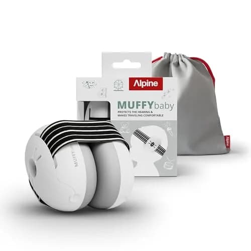 Alpine Muffy Baby Ear Protection Earmuffs for Babies & Toddlers up to 4 Years | CE & ANSI Certified Noise Reduction thumbnail 1