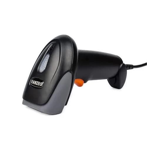 Yanzeo USB CCD Barcode Scanner Plug & Play for Office & Warehouse | 200 Scans/Sec, 1.5m Drop Resistant thumbnail 1