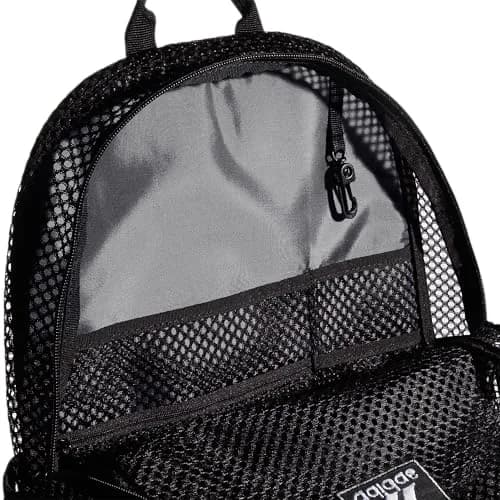 adidas Hermosa Mesh See-Through Backpack | Festival & Beach Bag, 29L thumbnail 3