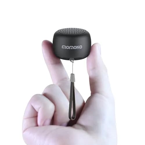 MOMOHO Mini Bluetooth Speaker - Tiny Portable Wireless Speaker with Mic & TWS Pairing (Green) thumbnail 1
