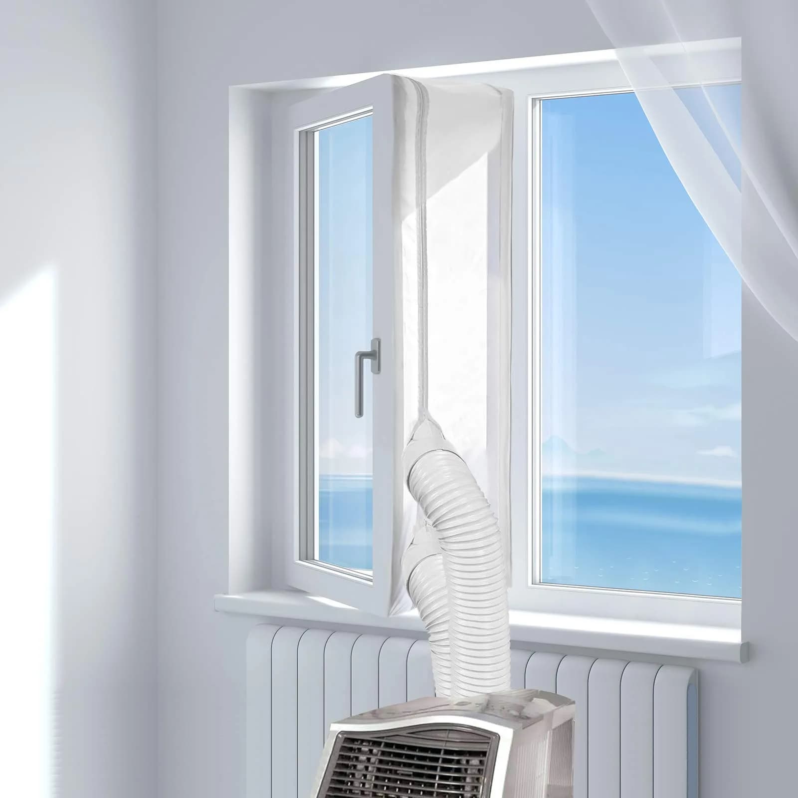 HOOMEE 197 Inch Universal Window Seal for Portable Air Conditioner & Dryer - view 2