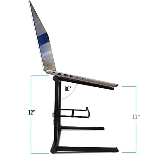 AXA AXCESSABLES DJ Laptop Stand with Travel Bag | Foldable Aluminum Laptop Stand for 15" & 20lbs thumbnail 4