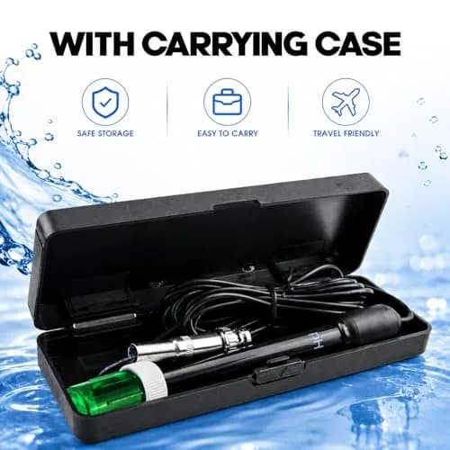 DANOPLUS Long Body pH Electrode with BNC Socket 300cm Cable | Precise pH Measurement for Lab & Field (120 chars) thumbnail 9