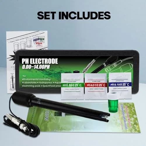 DANOPLUS Long Body pH Electrode with BNC Socket 300cm Cable | Precise pH Measurement for Lab & Field (120 chars) thumbnail 3