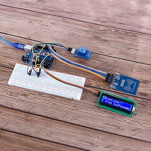 SunFounder RFID Reader Module Kit Mifare RC522 with S50 Card | Compatible with Arduino & Raspberry Pi thumbnail 7