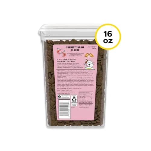 Temptations Classic Crunchy Cat Treats Shrimpy Shrimp 16 oz (454 g) | Under 2 Calories Per Treat thumbnail 9