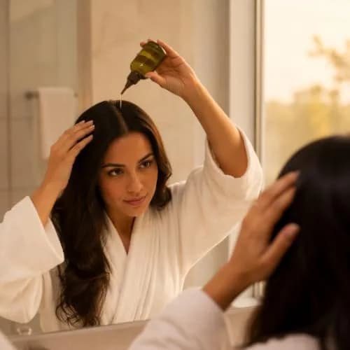 Difeel Pumpkin Seed Hair Oil Blend 74ml (2.5 Fl Oz) | Nourishes Scalp & Strengthens Hair thumbnail 5