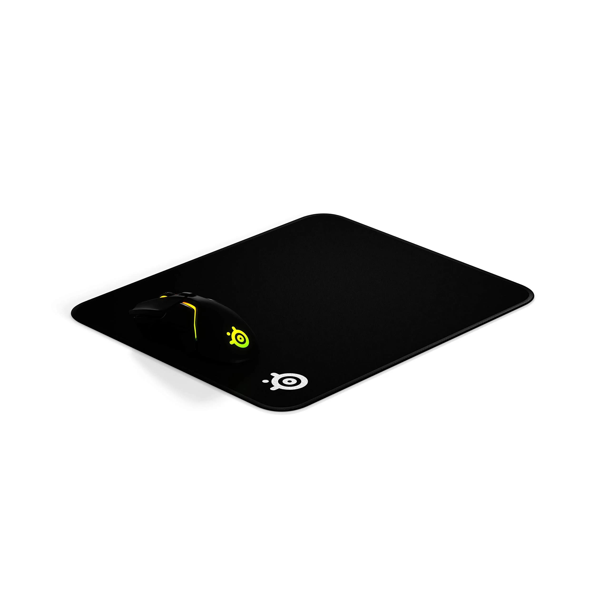 SteelSeries QcK Large Stitched Edge Gaming Mouse Pad, Black | Optimized for Gaming Sensors - view 4