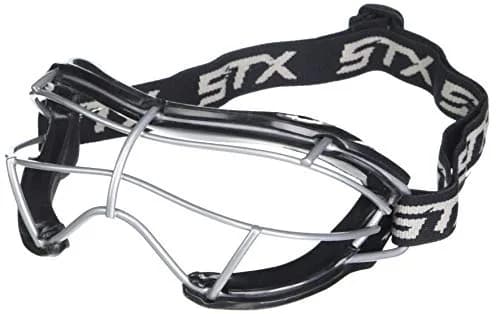 STX 4Sight+ S Adult Lacrosse Goggles - Black | SEI Certified ASTM F3077-177 thumbnail 1