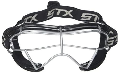 STX 4Sight+ S Adult Lacrosse Goggles - Black | SEI Certified ASTM F3077-177 thumbnail 2