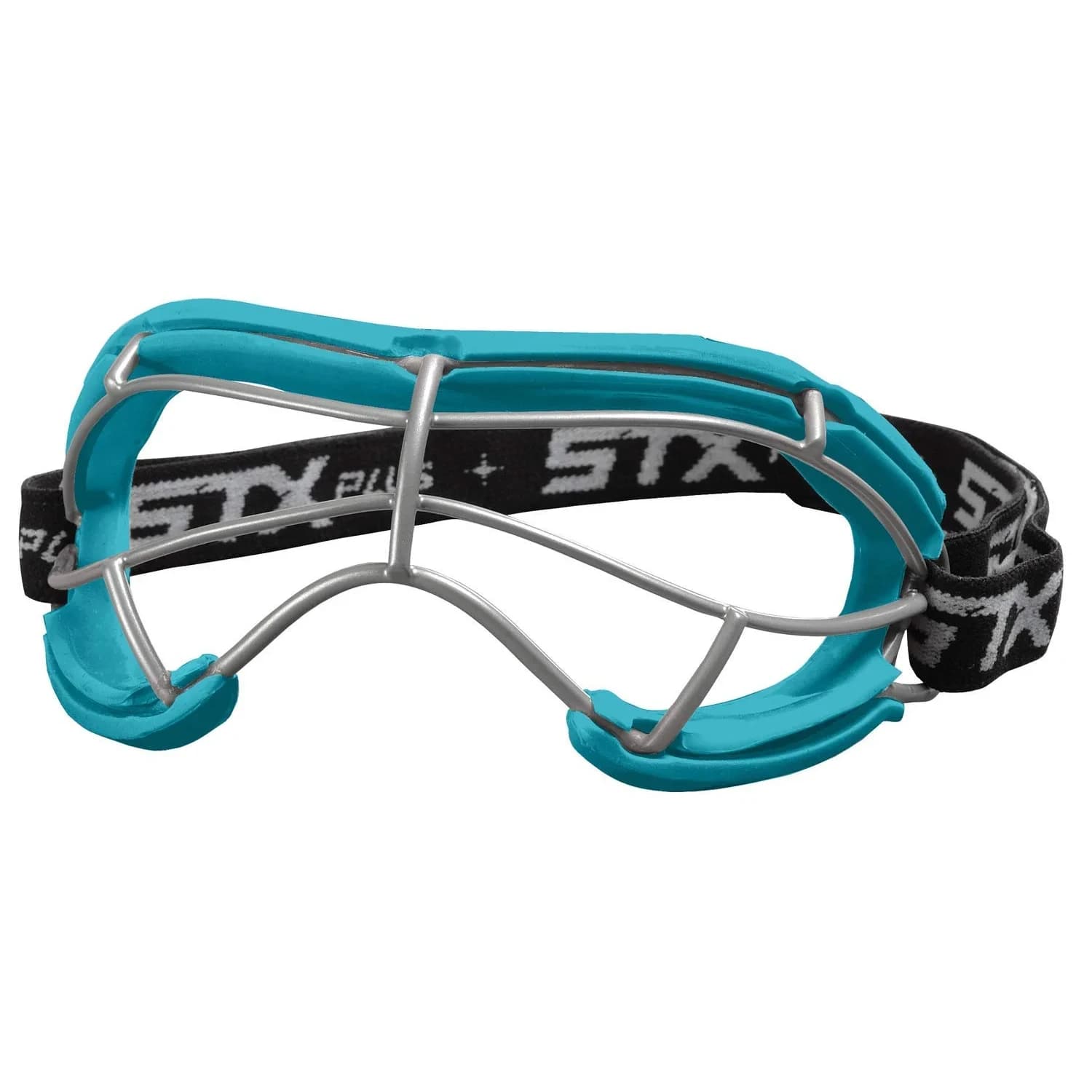 STX 4Sight+ S Adult Lacrosse Goggles Teal | SEI Certified ASTM F3077-177