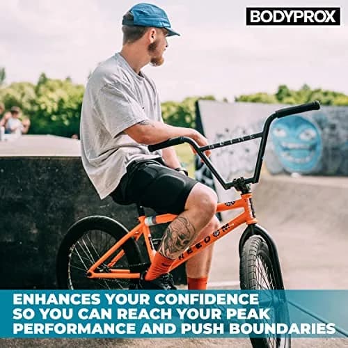 Bodyprox Impact Protection Gear Extra Small Black | Lightweight, Breathable Skate Shorts thumbnail 7